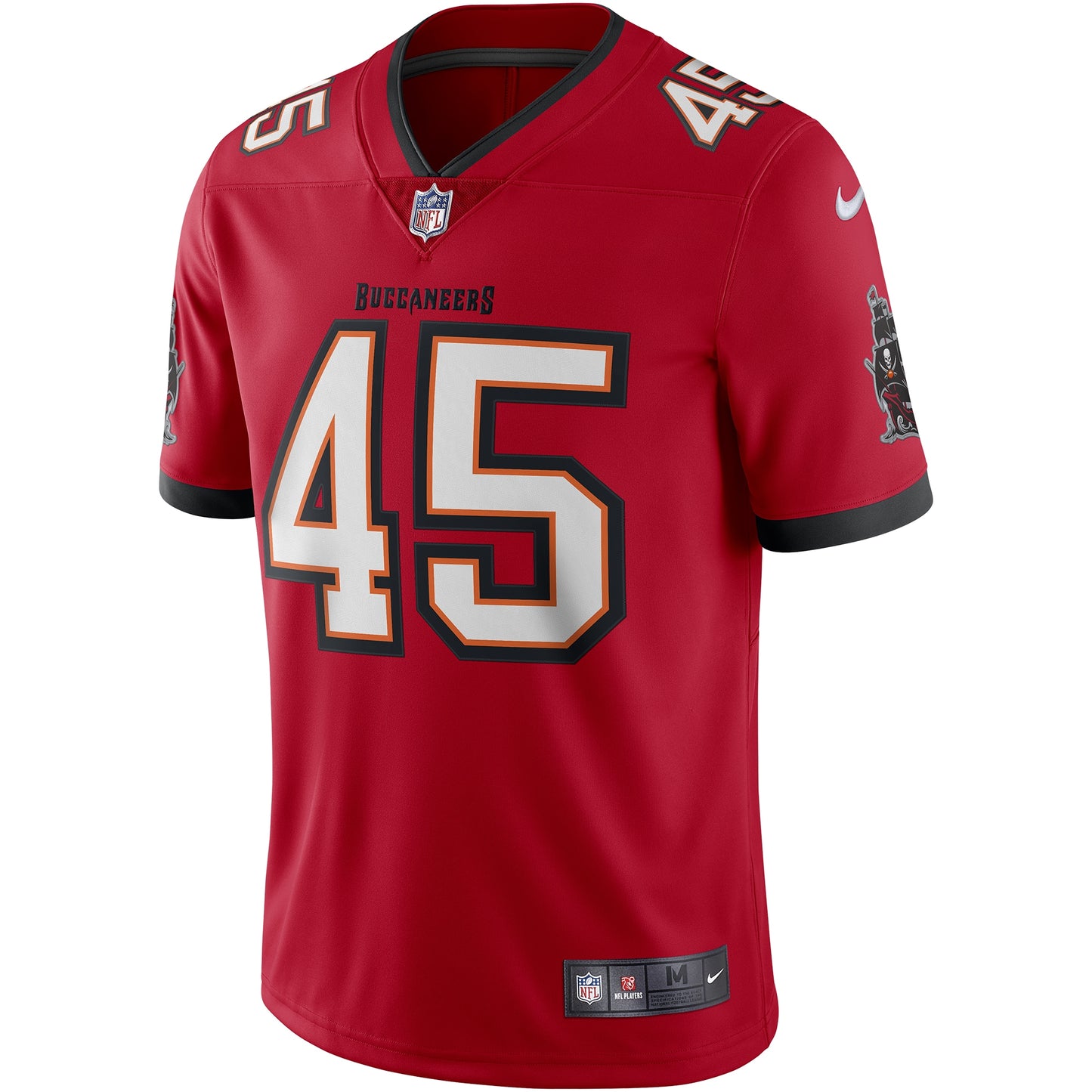 Tampa Bay Buccaneers Devin White Red Vapor Limited Jersey JS8971