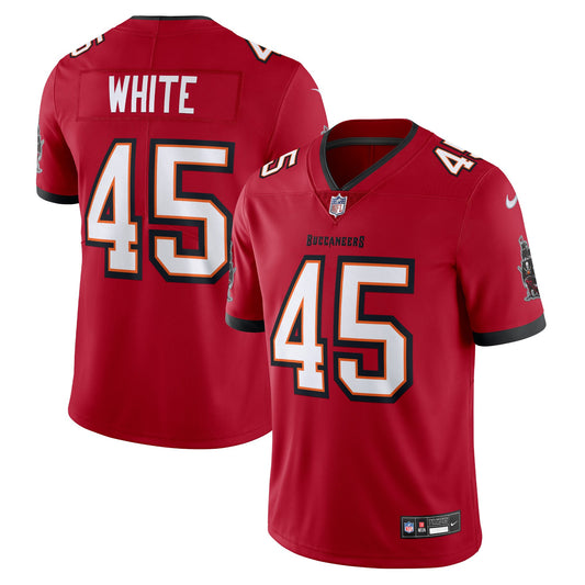 Tampa Bay Buccaneers Devin White Red Vapor Untouchable Limited Jersey JS2503