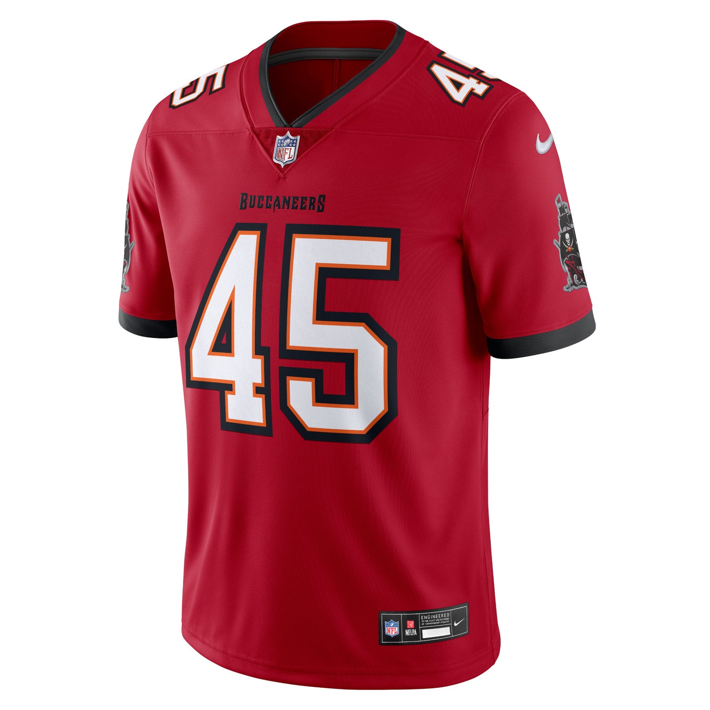 Tampa Bay Buccaneers Devin White Red Vapor Untouchable Limited Jersey JS2503