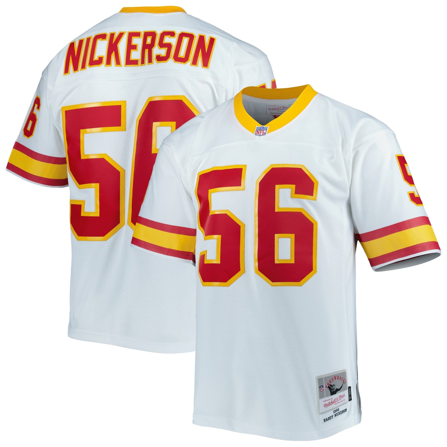 Tampa Bay Buccaneers Hardy Nickerson Mitchell & Ness White Legacy Jersey JS8559