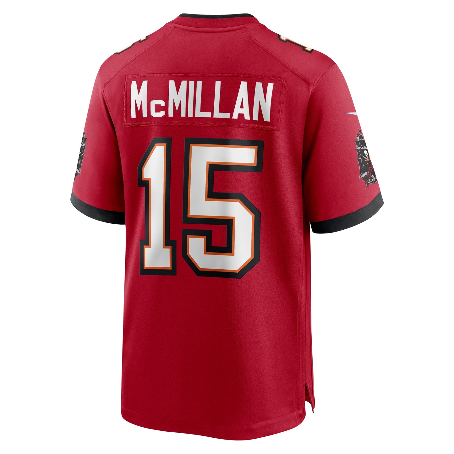 Tampa Bay Buccaneers Jalen McMillan Red Game Jersey JS7976