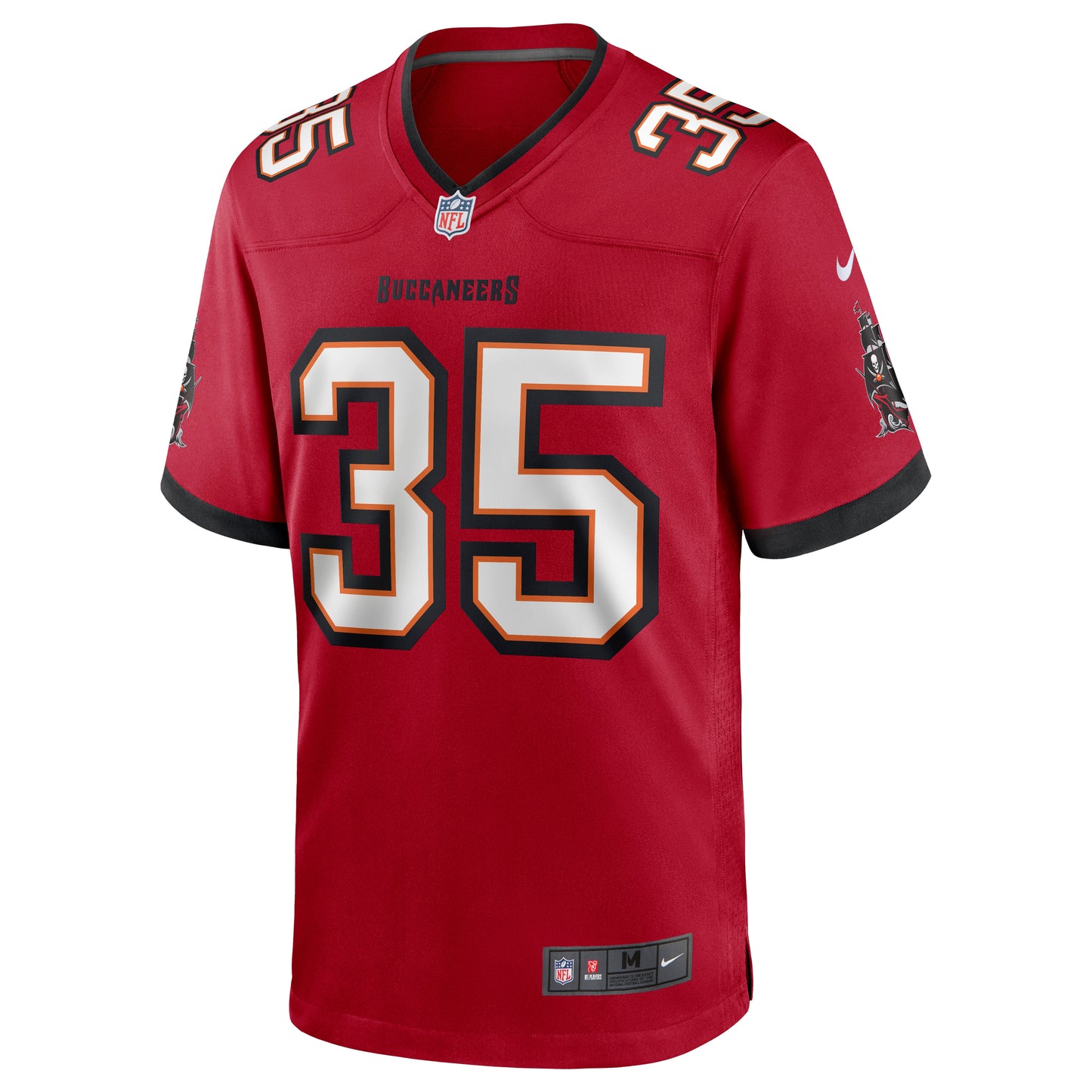 Tampa Bay Buccaneers Jamel Dean Red Game Jersey JS2368