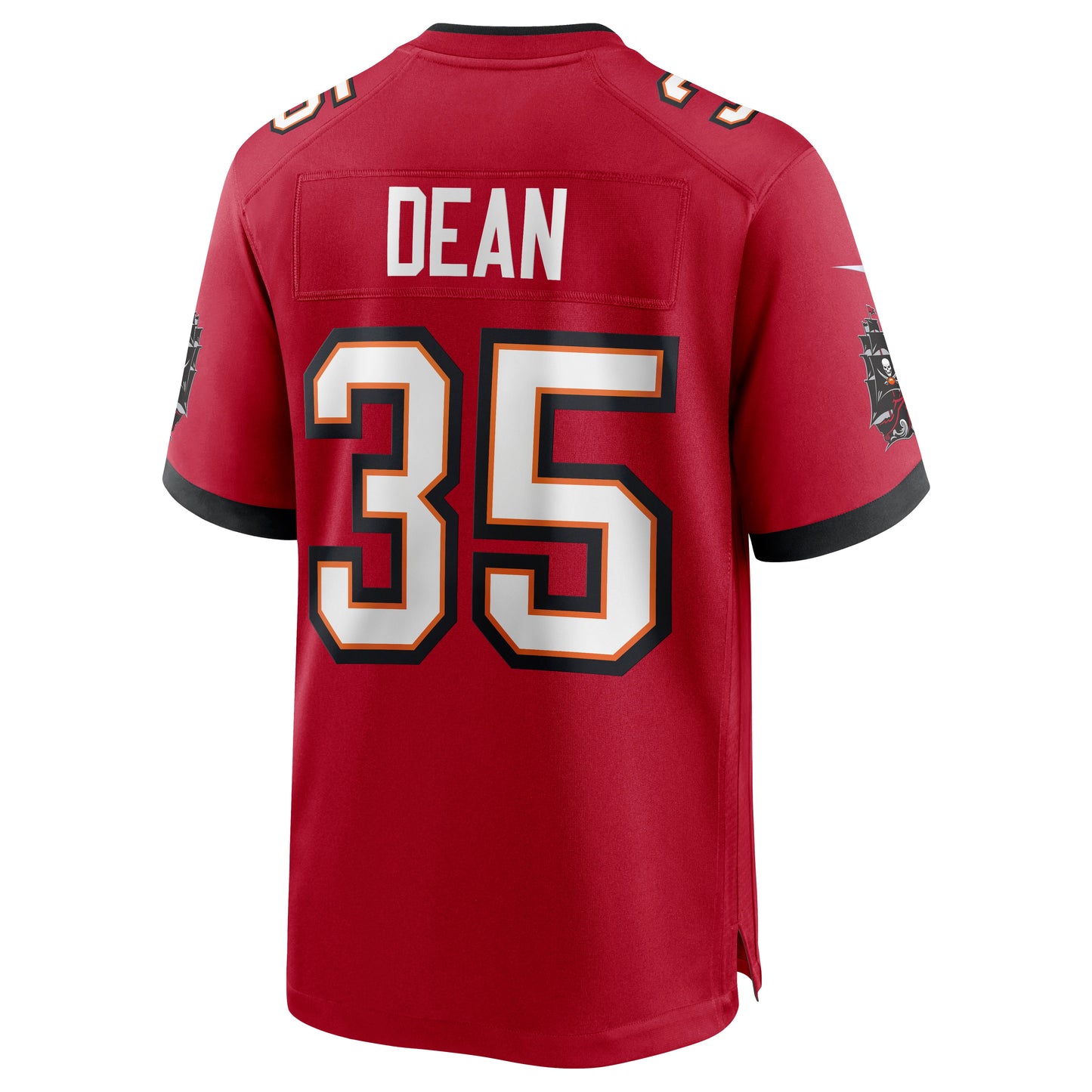 Tampa Bay Buccaneers Jamel Dean Red Game Jersey JS2368