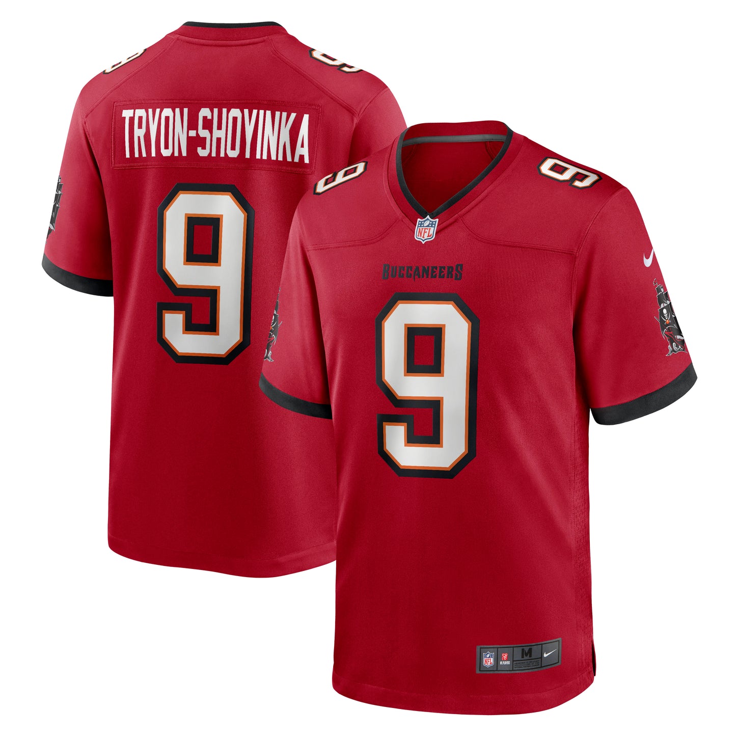 Tampa Bay Buccaneers Joe Tryon-Shoyinka Red Game Jersey JS4618