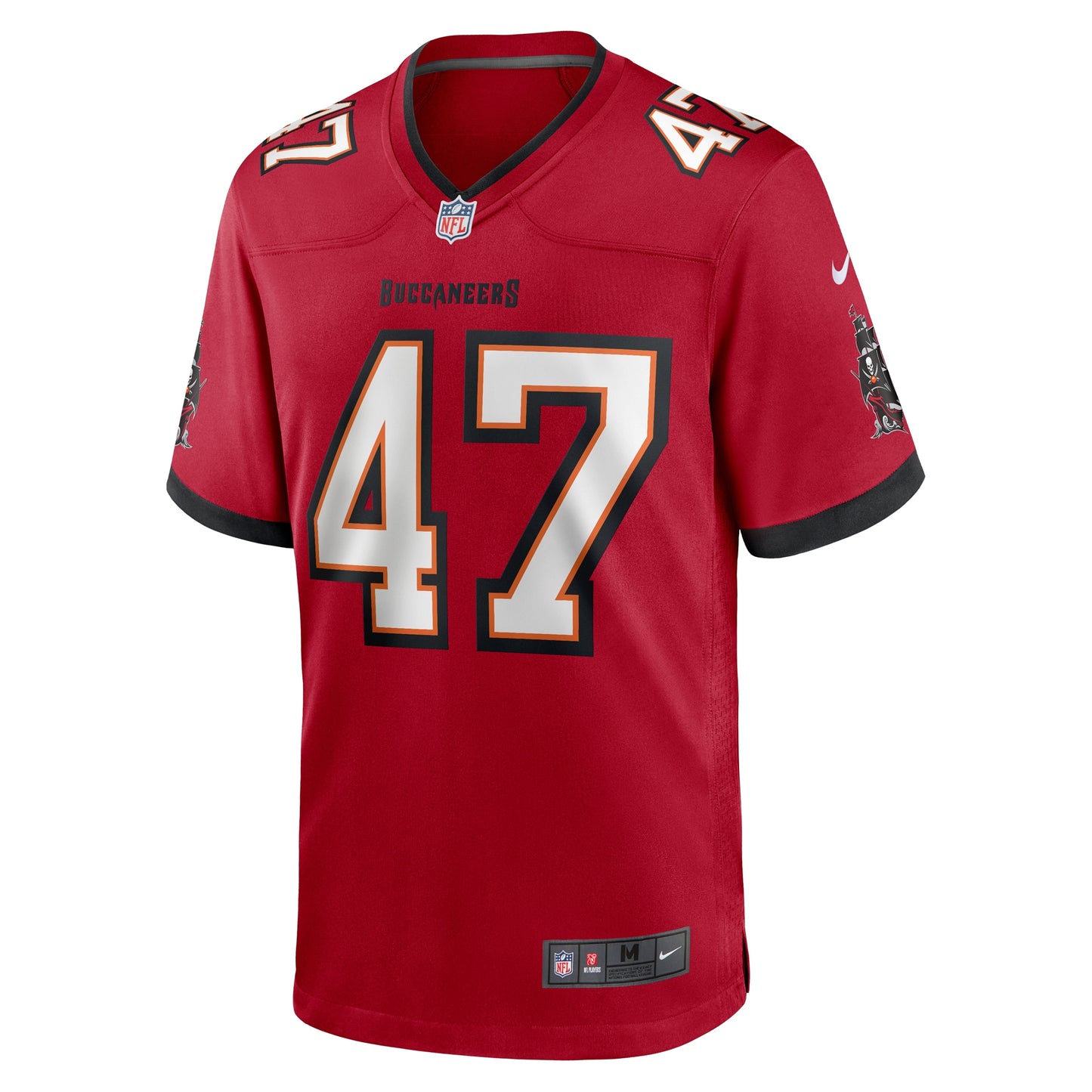 Tampa Bay Buccaneers John Lynch Red Retired Player Game Jersey JS5546