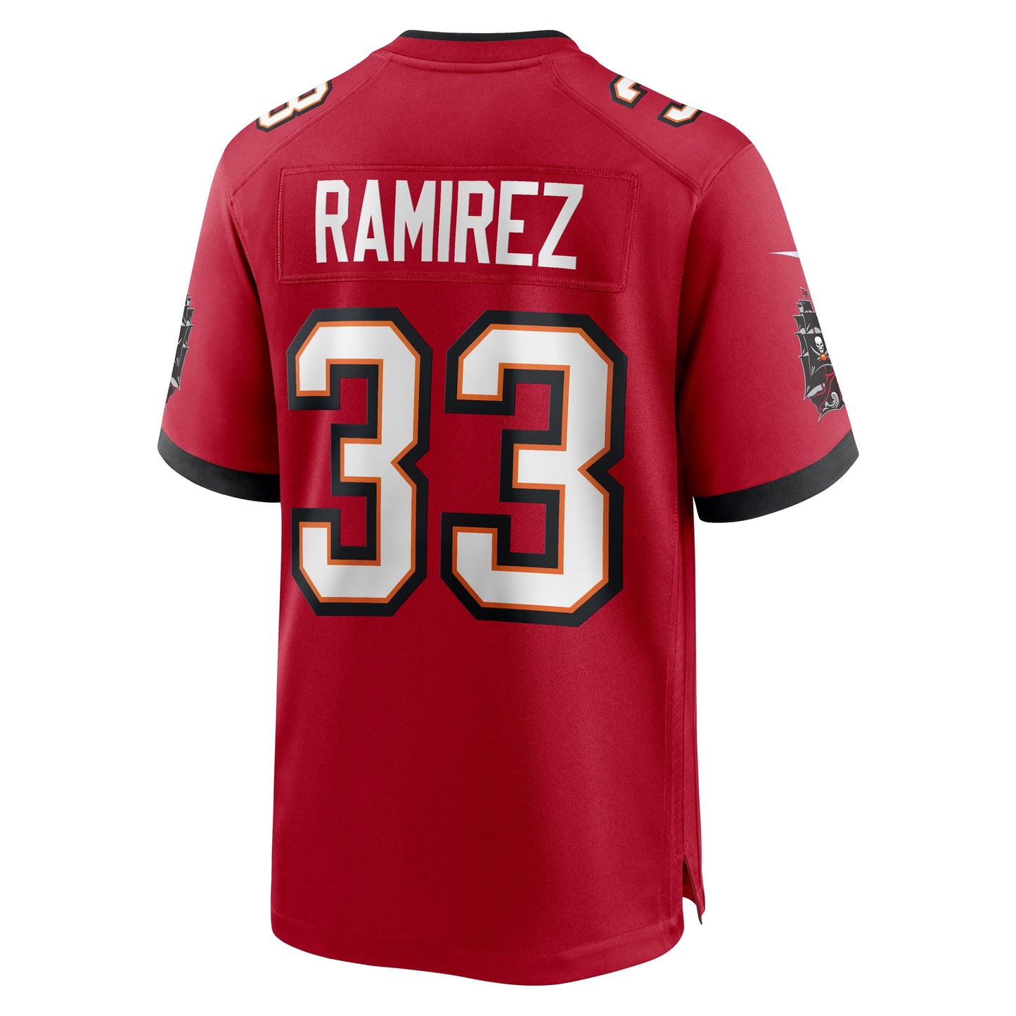 Tampa Bay Buccaneers Jose Ramirez Red Game Jersey JS2013