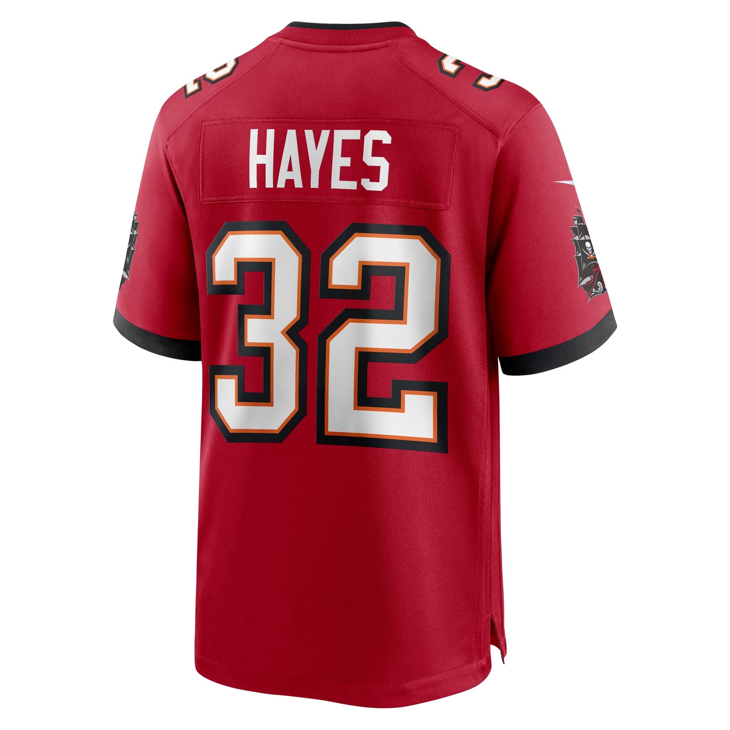 Tampa Bay Buccaneers Josh Hayes Red Game Jersey JS7697