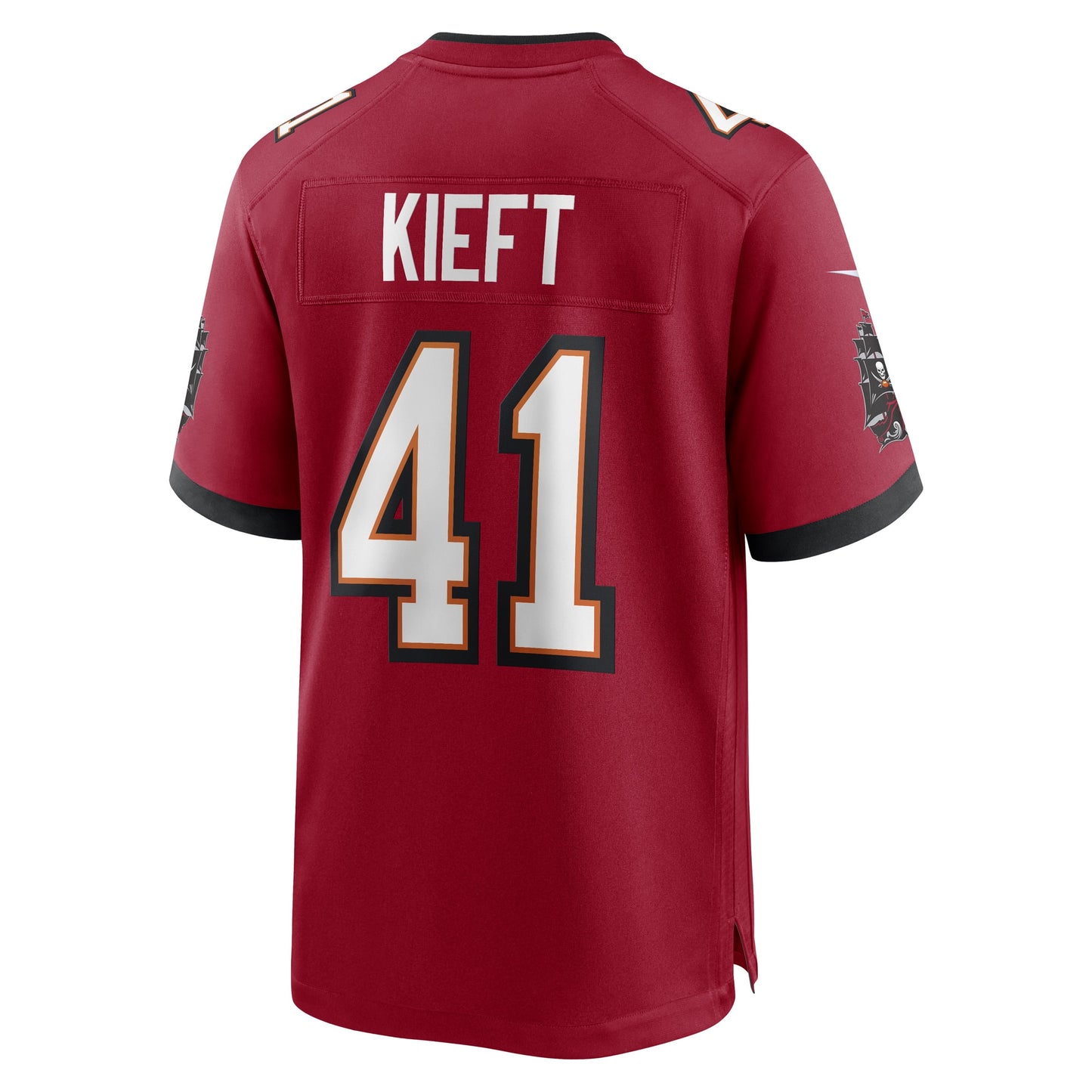 Tampa Bay Buccaneers Ko Kieft Red Game Player Jersey JS8188