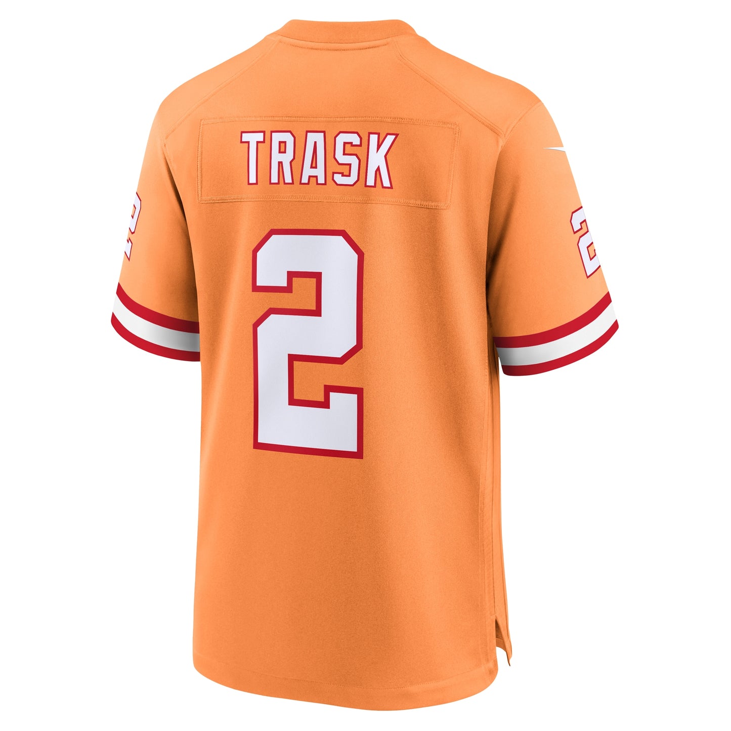 Tampa Bay Buccaneers Kyle Trask Orange Throwback Game Jersey JS4940