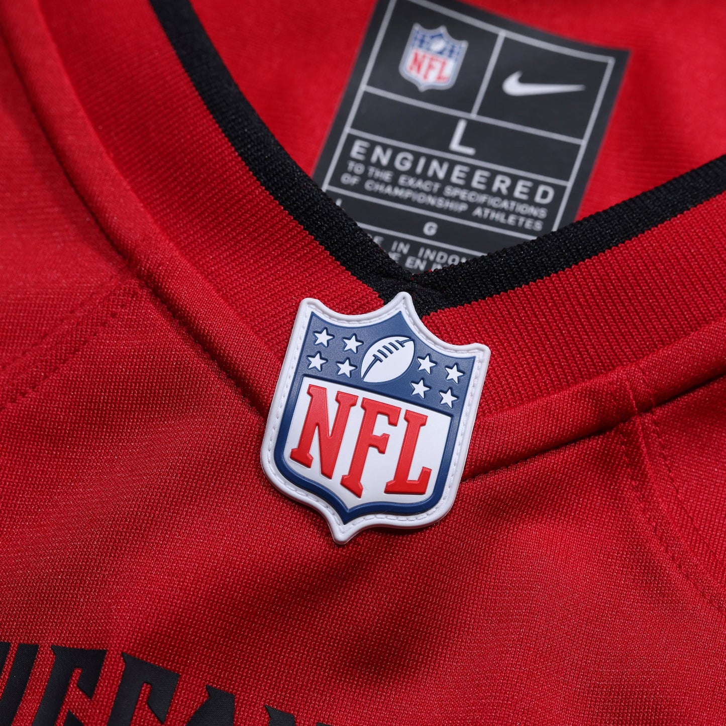 Tampa Bay Buccaneers Kyle Trask Red Game Player Jersey JS5753