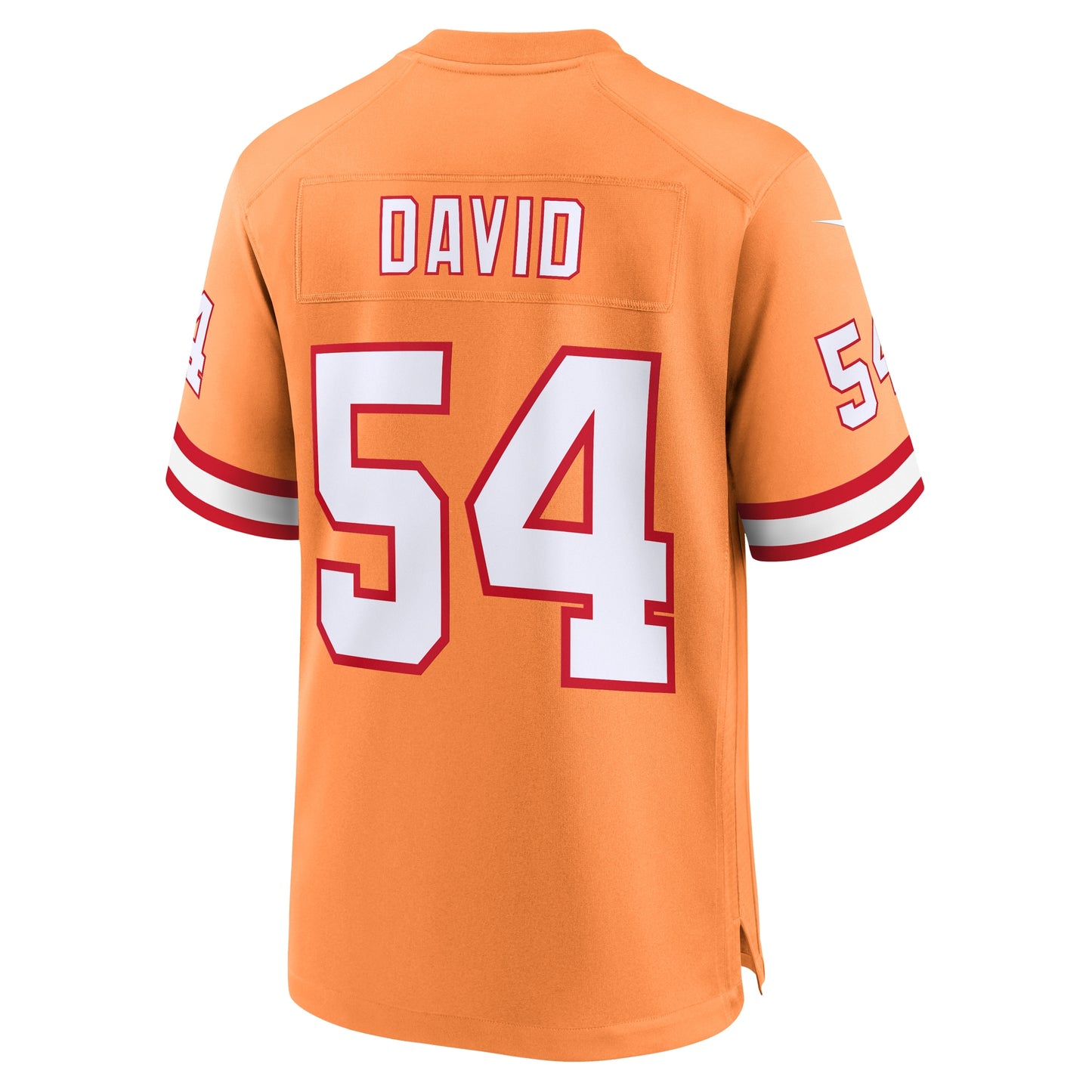Tampa Bay Buccaneers Lavonte David Orange Throwback Game Jersey JS3014