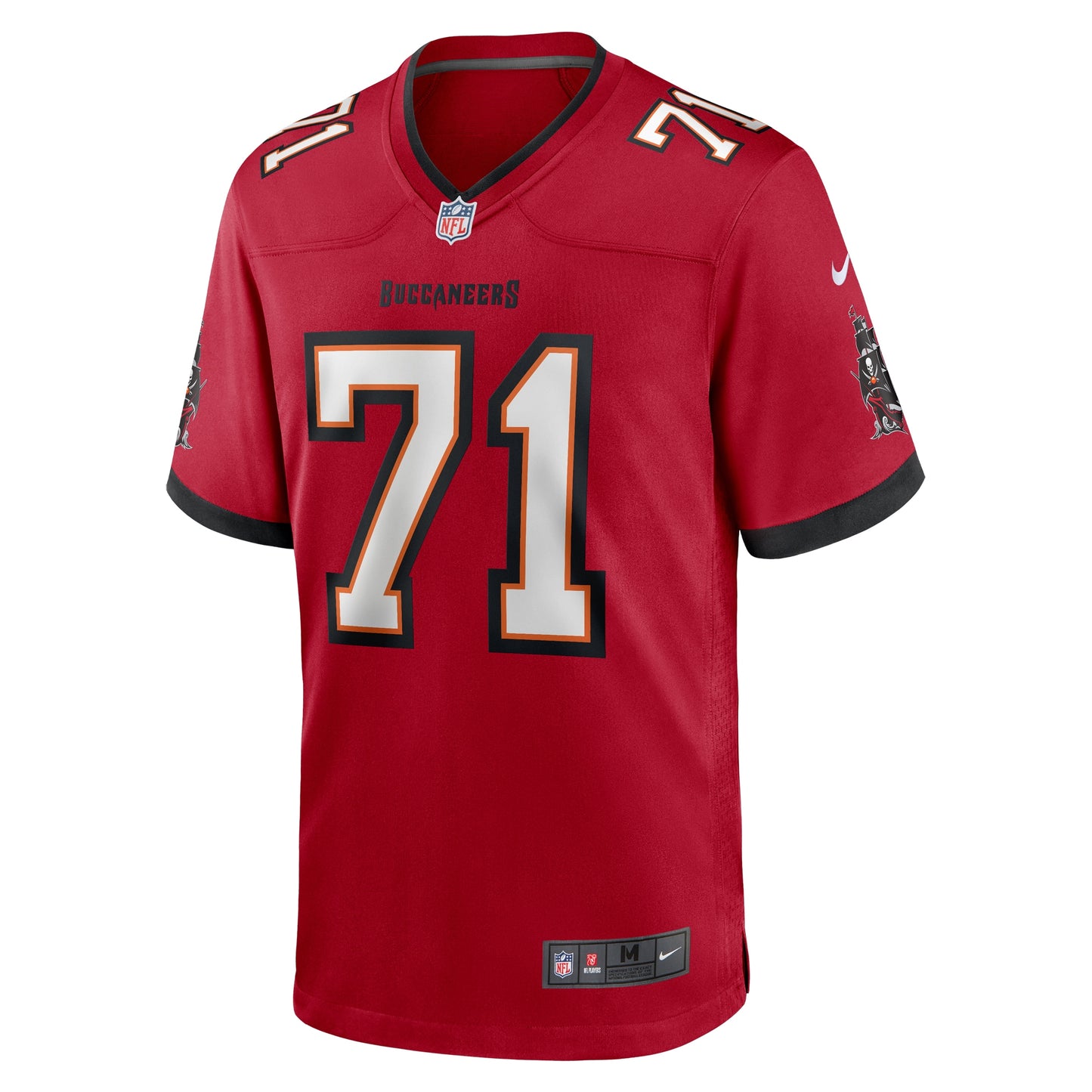 Tampa Bay Buccaneers Lorenz Metz Red Game Jersey JS9387