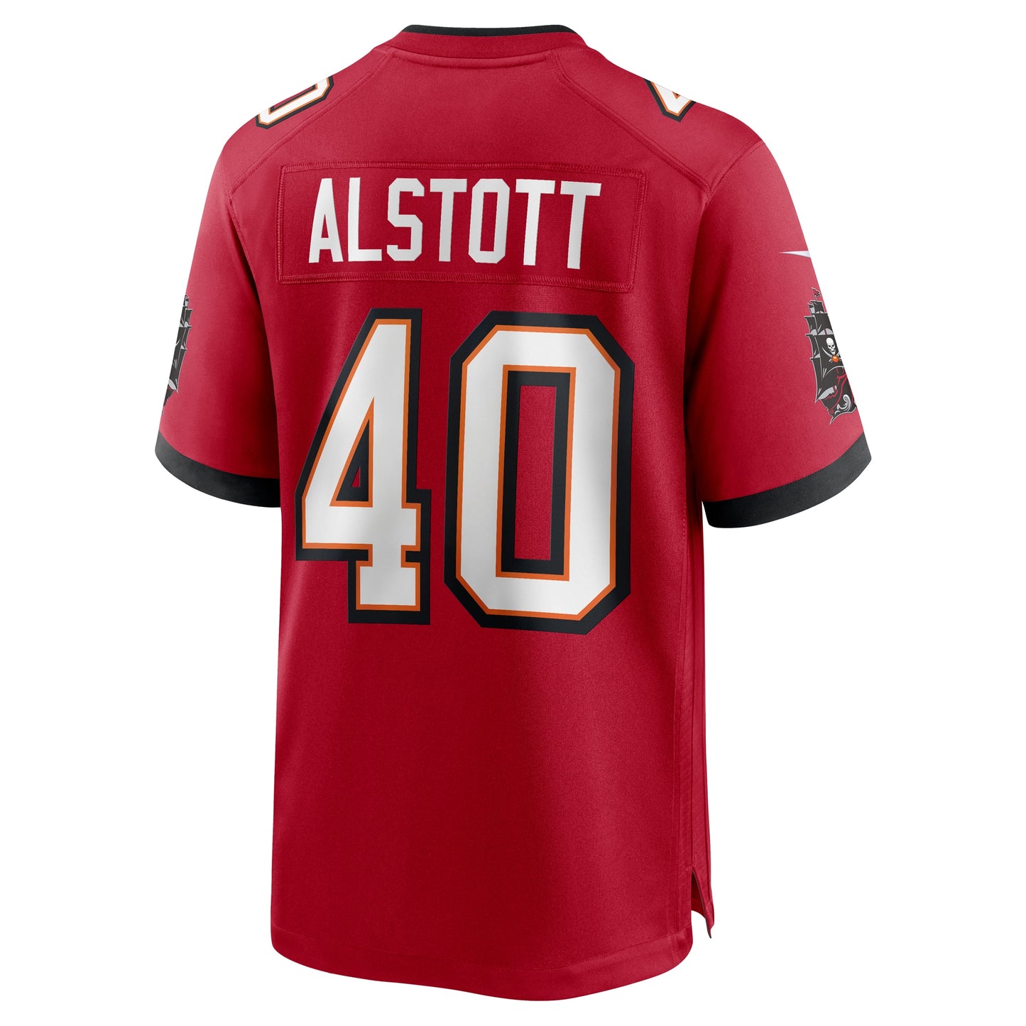 Tampa Bay Buccaneers Mike Alstott Red Retired Player Game Jersey JS3416