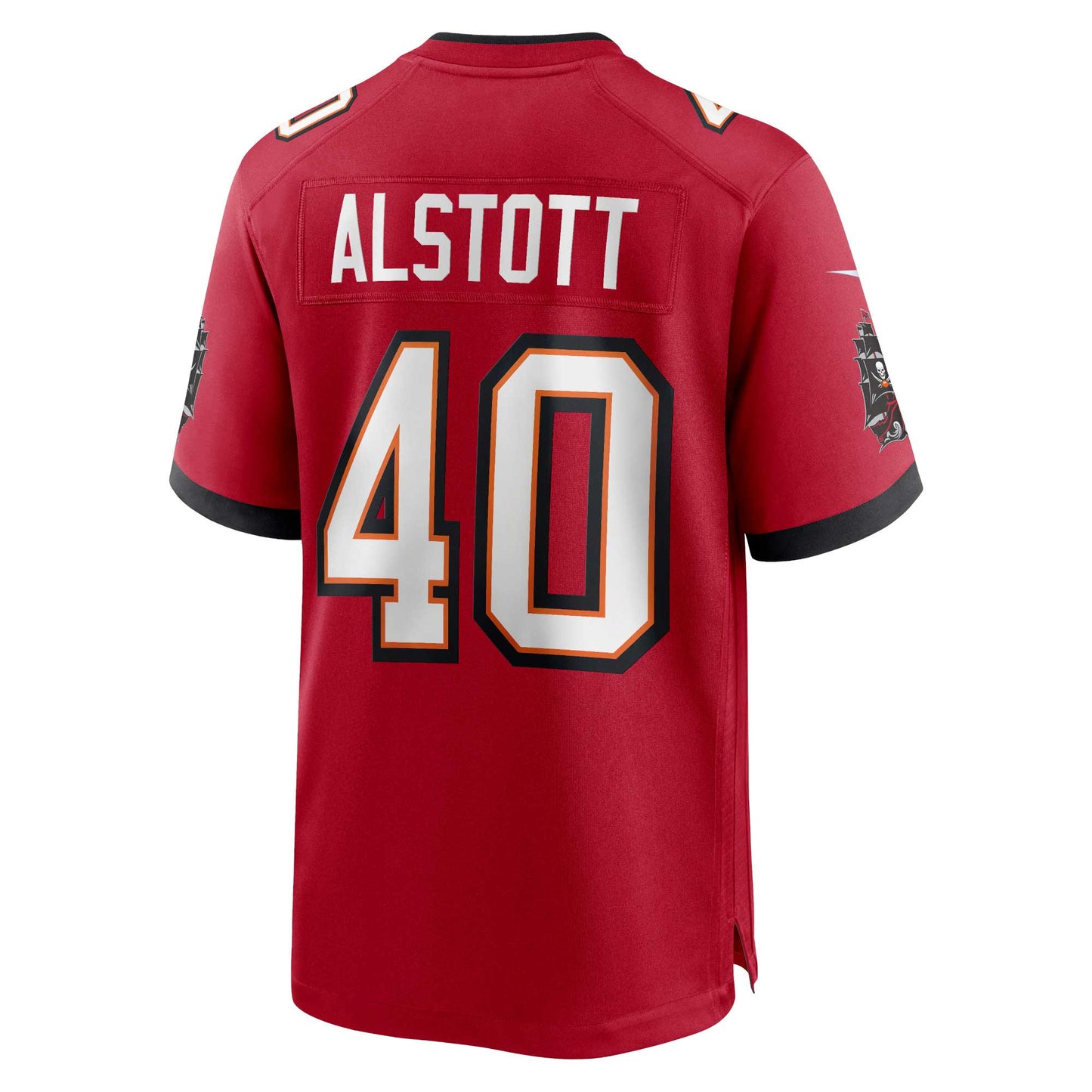 Tampa Bay Buccaneers Mike Alstott Red Retired Player Game Jersey JS3416