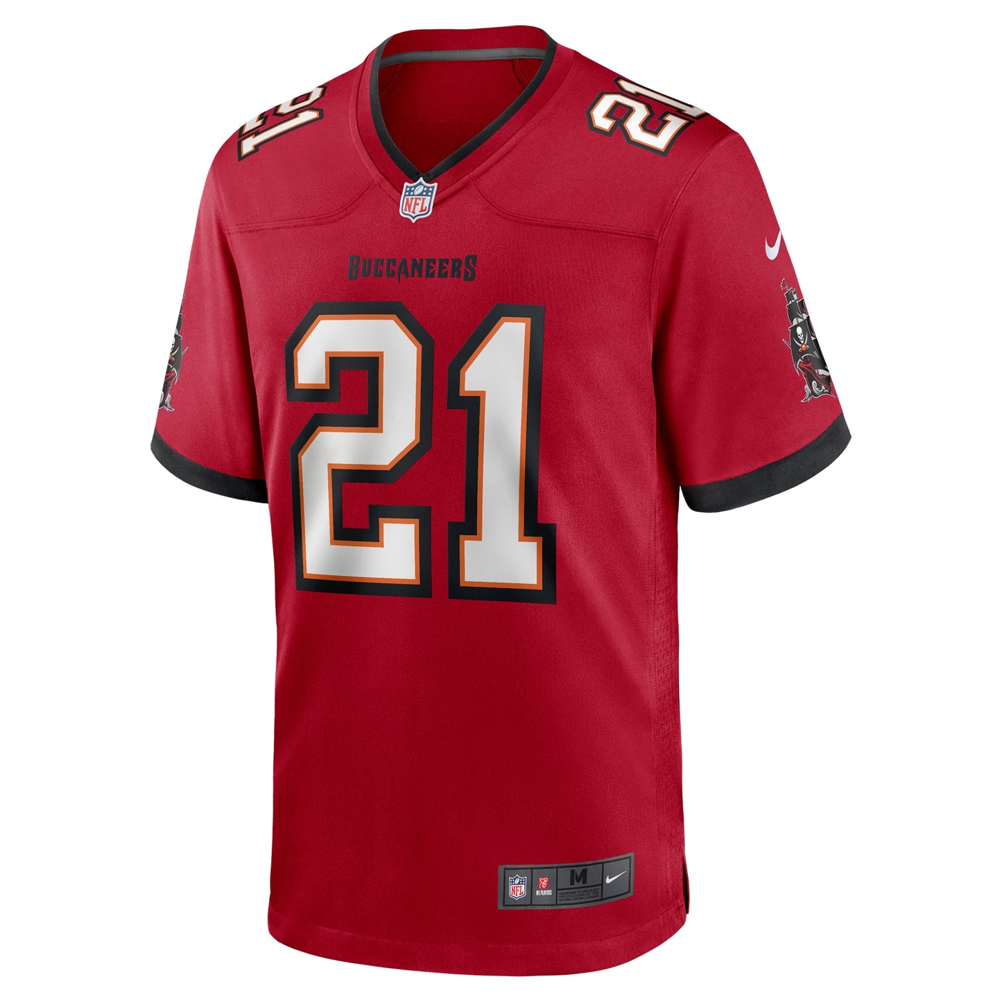 Tampa Bay Buccaneers Mike Edwards Red Game Jersey JS7594