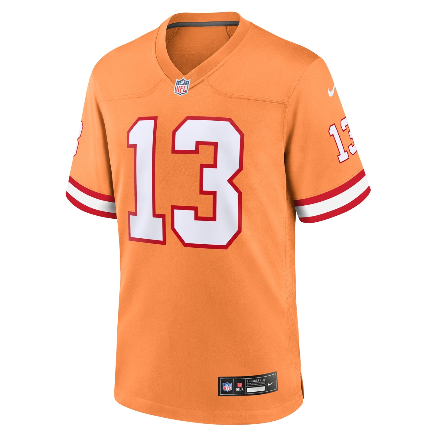 Tampa Bay Buccaneers Mike Evans Orange Throwback Game Jersey JS9659
