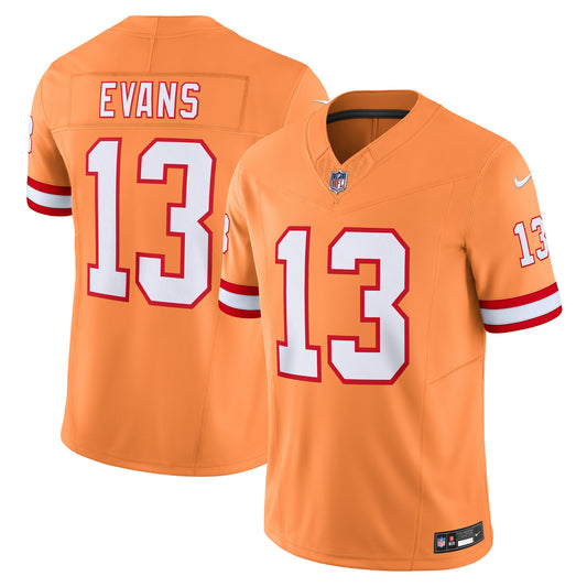 Tampa Bay Buccaneers Mike Evans Orange Vapor F.U.S.E. Limited Jersey JS6386