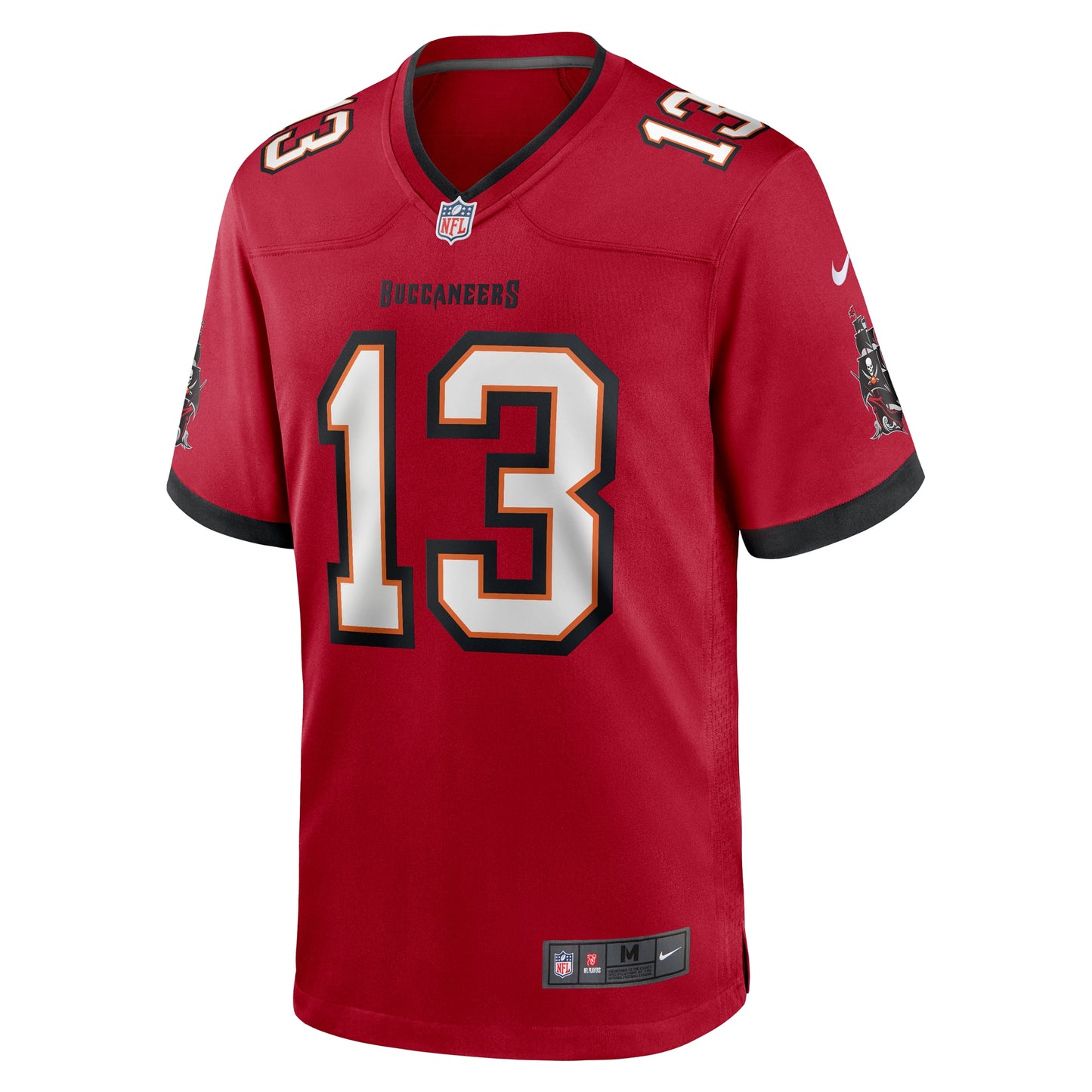 Tampa Bay Buccaneers Mike Evans Red Game Jersey JS8341
