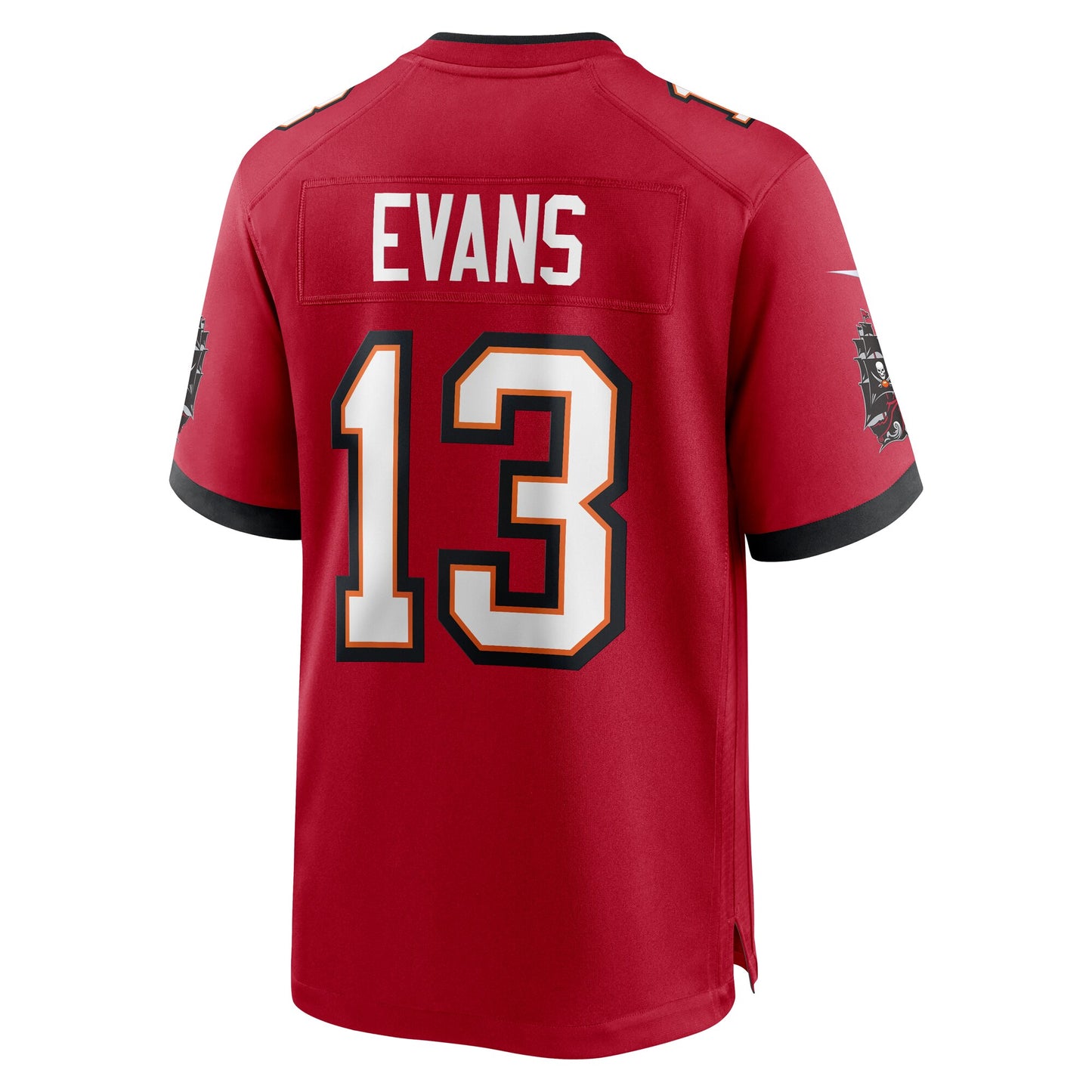 Tampa Bay Buccaneers Mike Evans Red Game Jersey JS8341