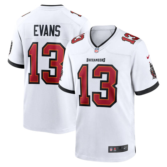 Tampa Bay Buccaneers Mike Evans White White Game Jersey JS3215