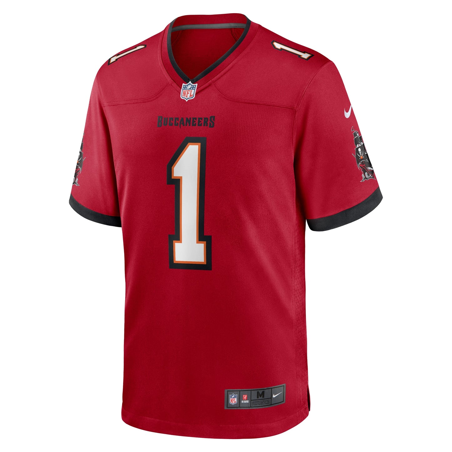 Tampa Bay Buccaneers Number 1 Groom Red Game Jersey JS3705