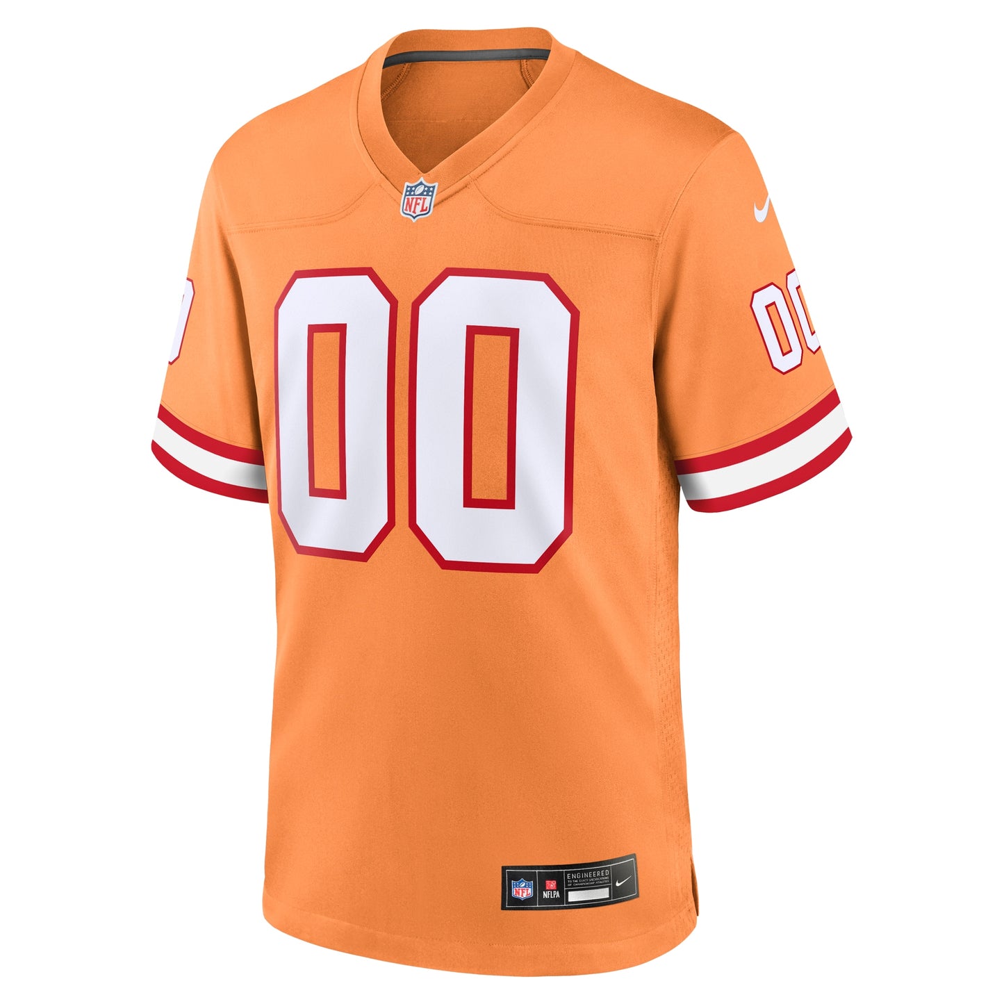 Tampa Bay Buccaneers Orange Custom Throwback Game Jersey JS9952
