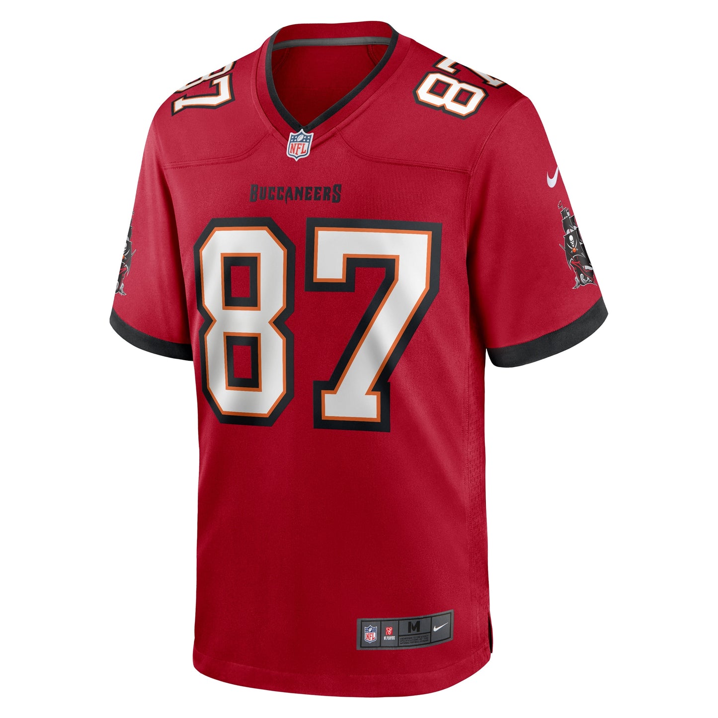 Tampa Bay Buccaneers Payne Durham Red Game Jersey JS9057