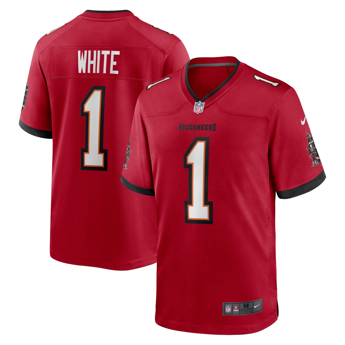 Tampa Bay Buccaneers Rachaad White Red Game Player Jersey JS1250