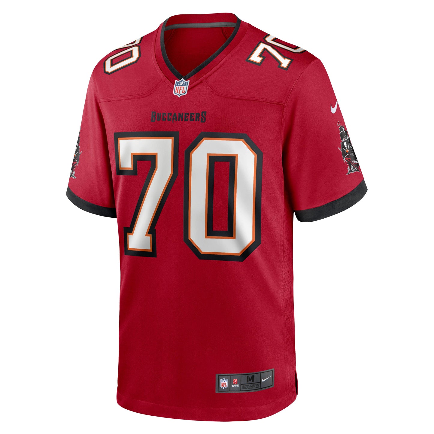 Tampa Bay Buccaneers Robert Hainsey Red Game Jersey JS5550