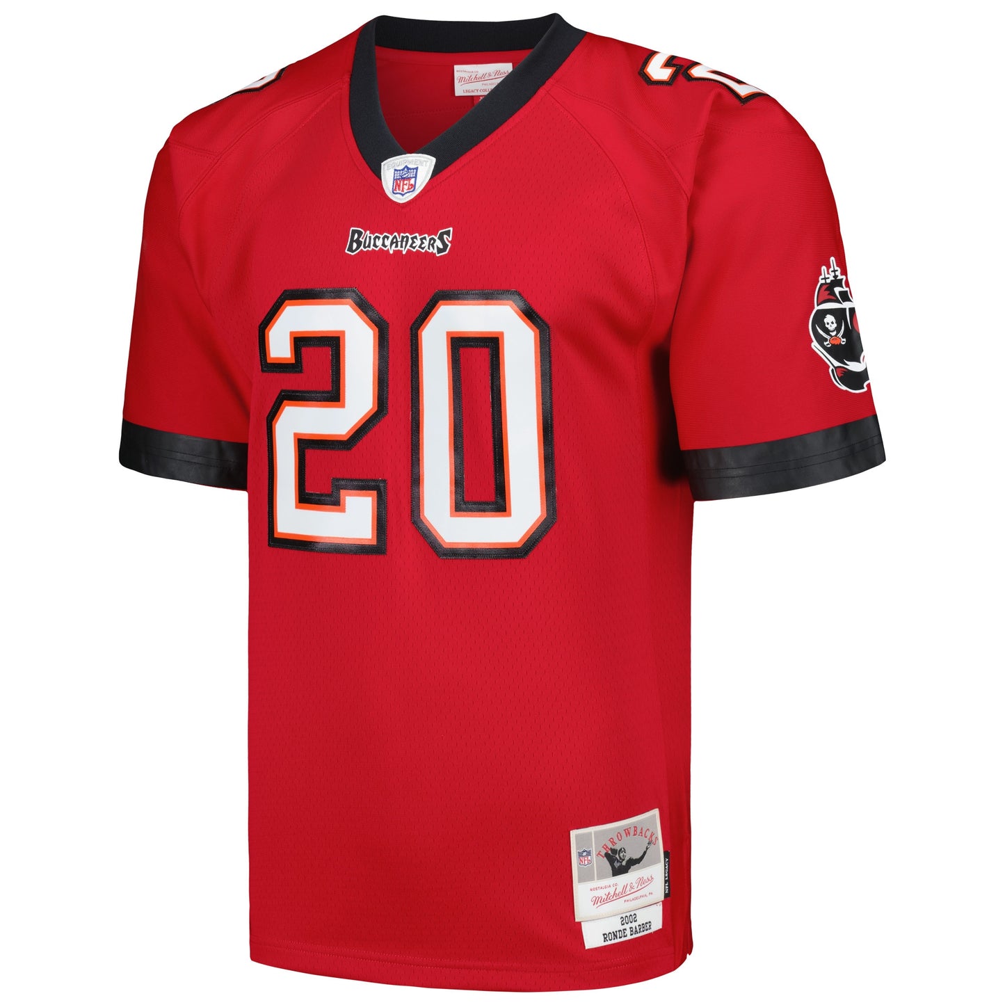 Tampa Bay Buccaneers Ronde Barber Mitchell & Ness Red Legacy Jersey JS8928