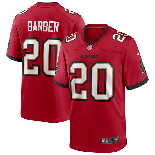 Tampa Bay Buccaneers Ronde Barber Red Game Retired Player Jersey JS5535