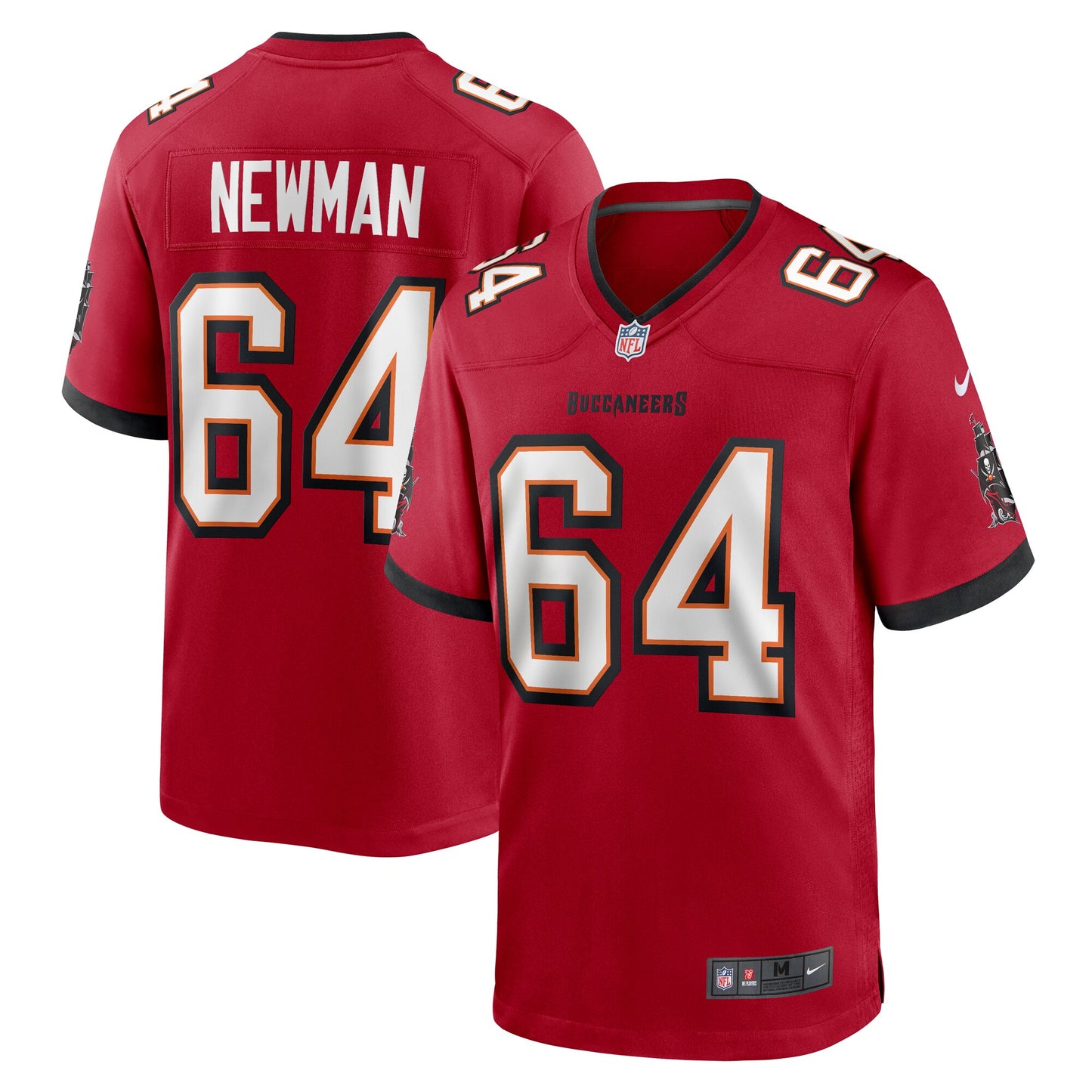 Tampa Bay Buccaneers Royce Newman Red Game Jersey JS4109