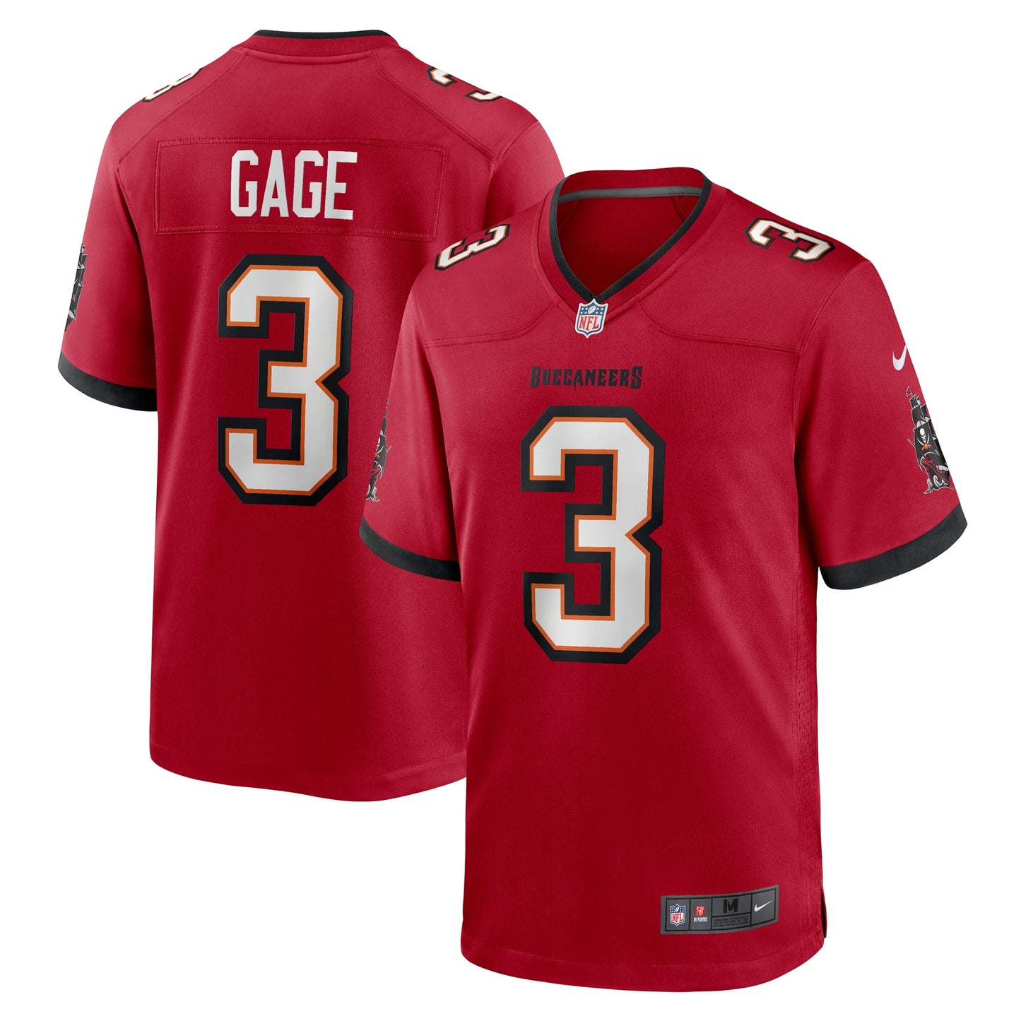 Tampa Bay Buccaneers Russell Gage Red Game Jersey JS9519