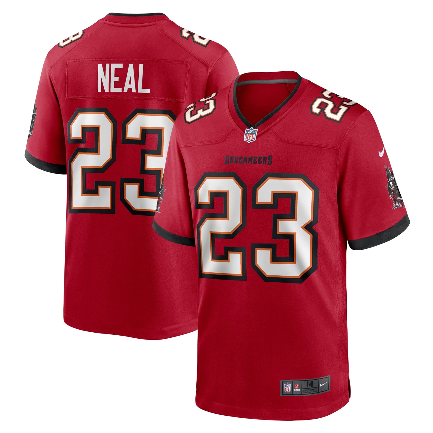 Tampa Bay Buccaneers Ryan Neal Red Game Jersey JS4039