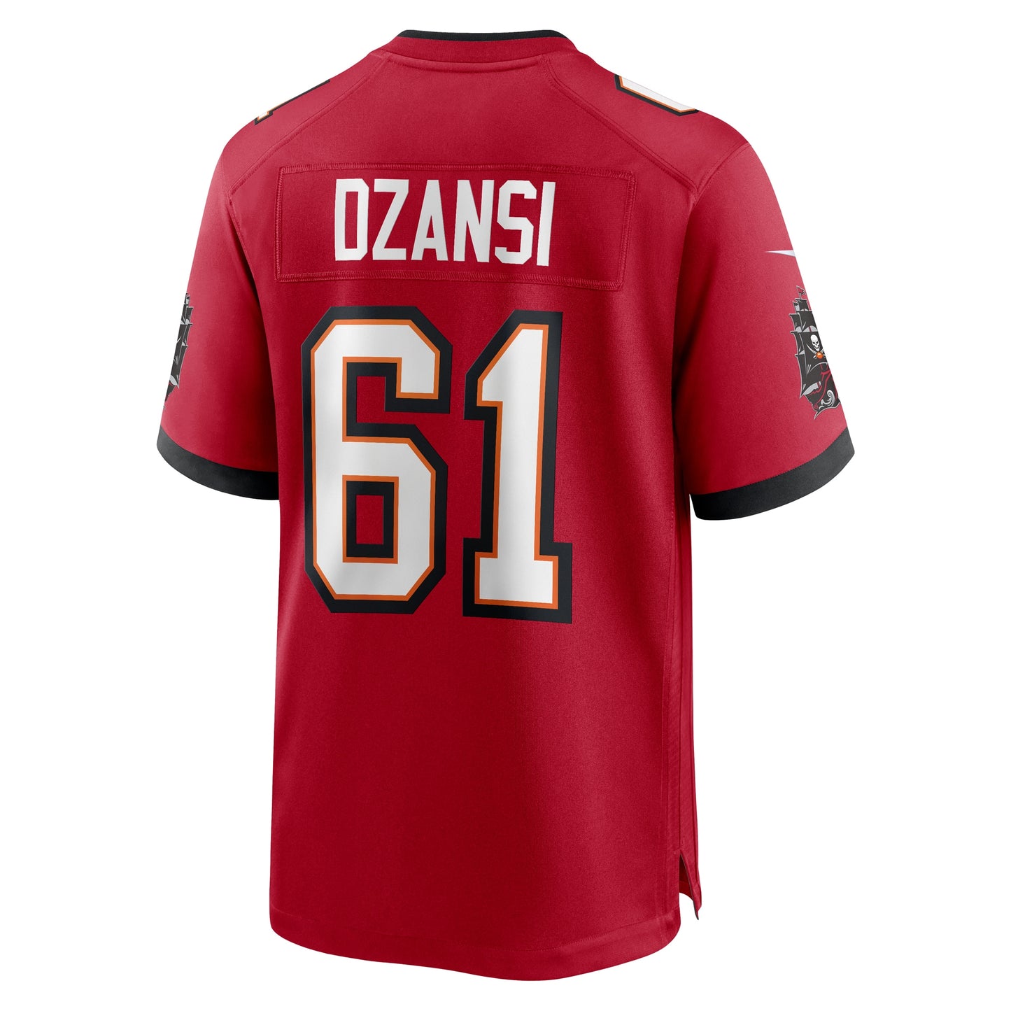 Tampa Bay Buccaneers Silas Dzansi Red Game Jersey JS8686