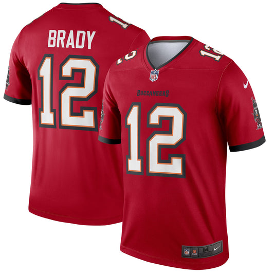 Tampa Bay Buccaneers Tom Brady Red Team Legend Player Performance Top JS3941 Jersey