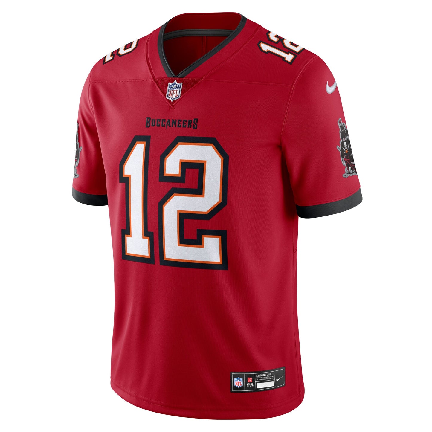 Tampa Bay Buccaneers Tom Brady Red Vapor Untouchable Limited Jersey JS2721
