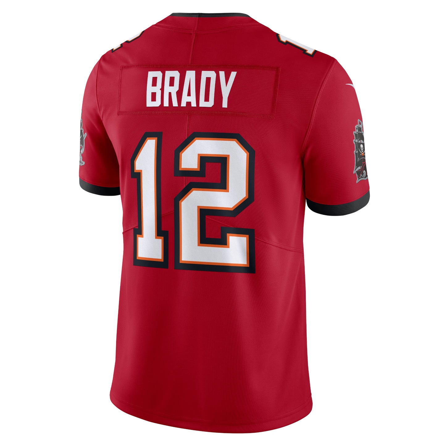 Tampa Bay Buccaneers Tom Brady Red Vapor Untouchable Limited Jersey JS2721