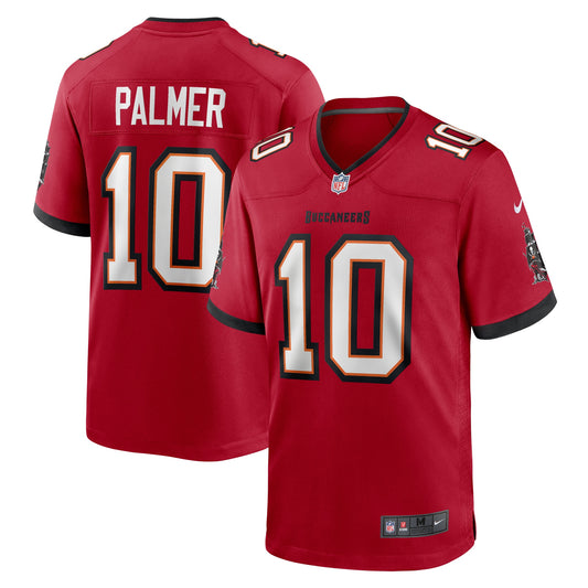 Tampa Bay Buccaneers Trey Palmer Red Game Jersey JS4847
