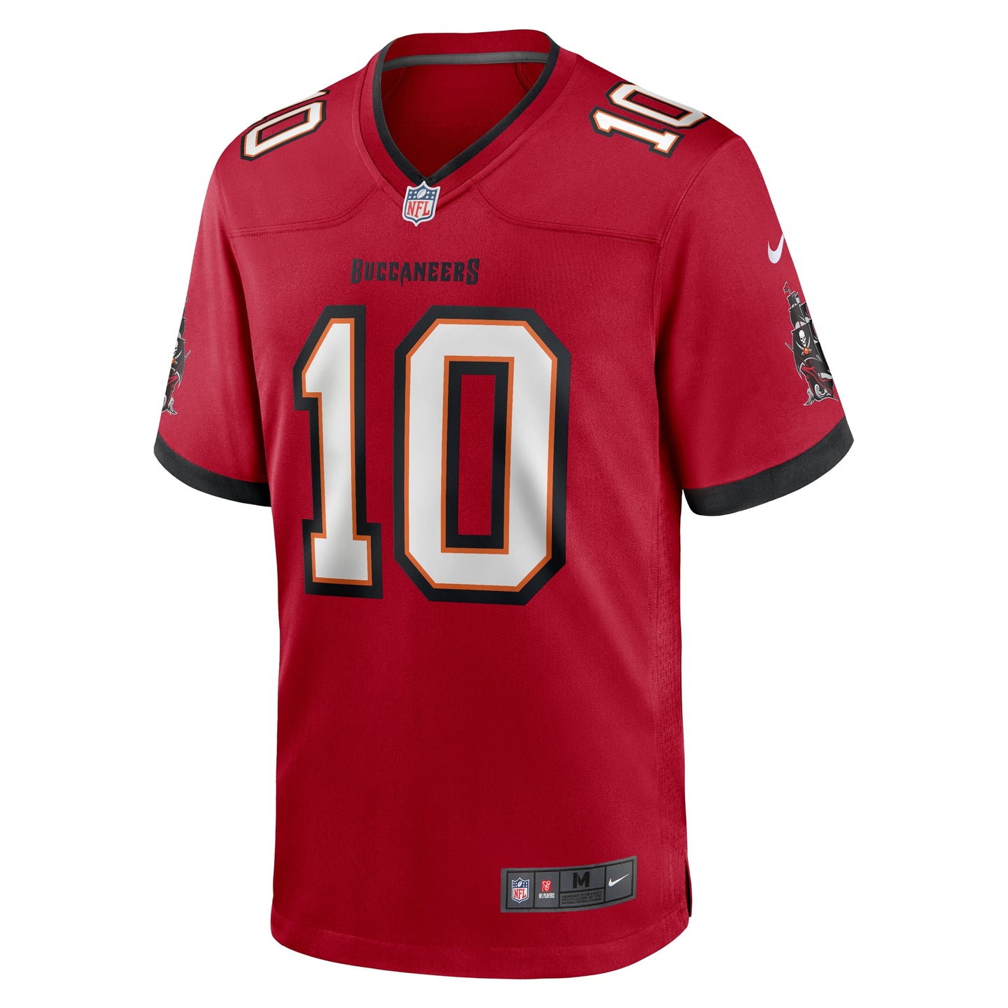 Tampa Bay Buccaneers Trey Palmer Red Game Jersey JS4847
