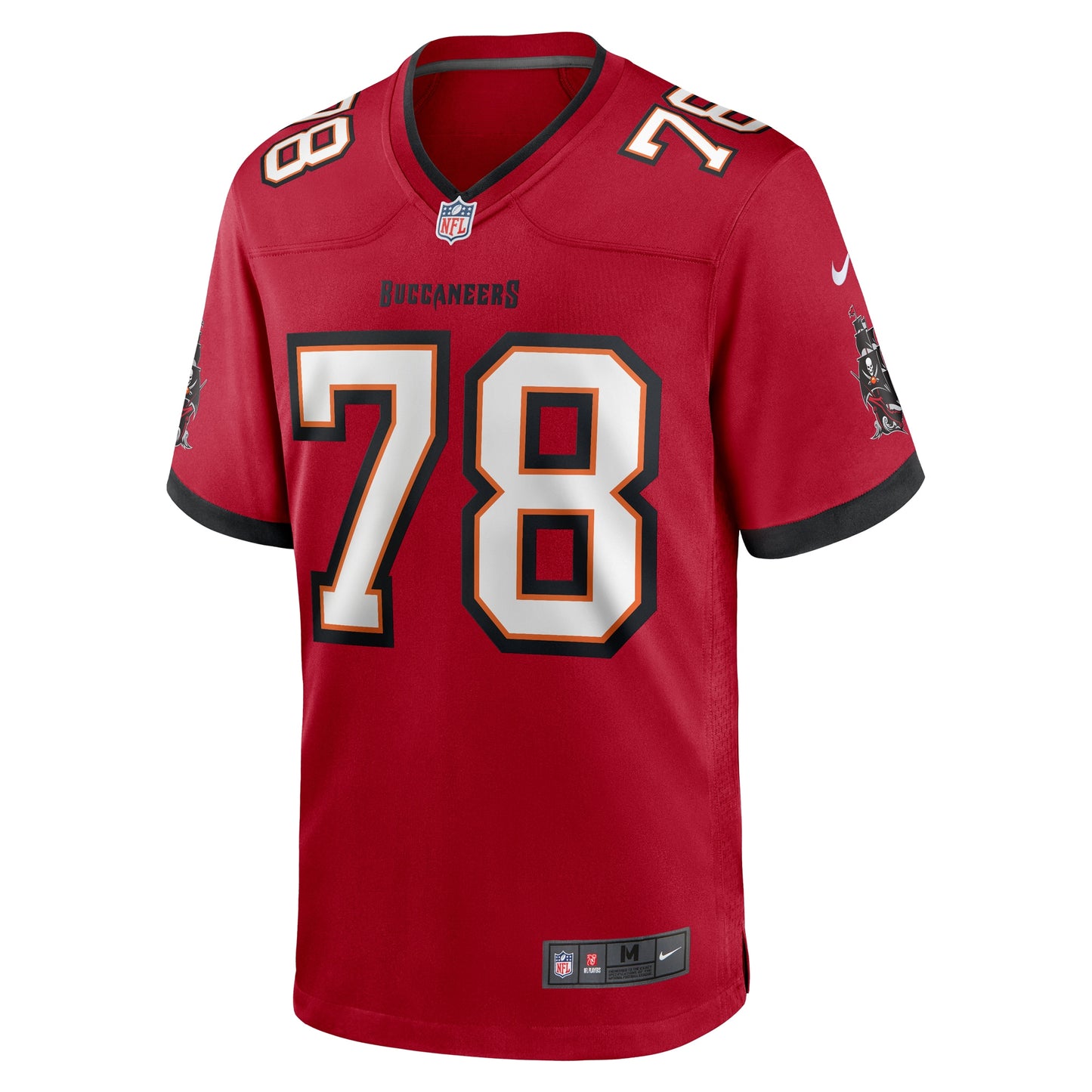 Tampa Bay Buccaneers Tristan Wirfs Red Game Jersey JS1438