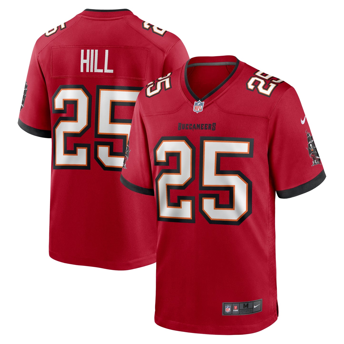 Tampa Bay Buccaneers Troy Hill Red Game Jersey JS9372