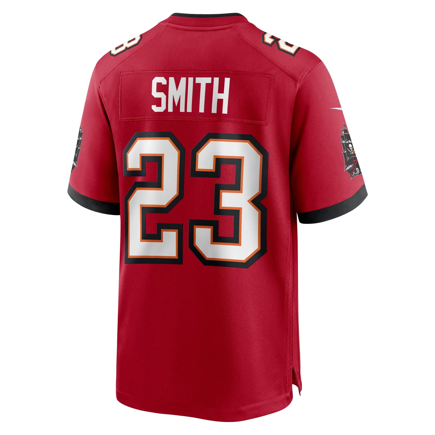 Tampa Bay Buccaneers Tykee Smith Red Game Jersey JS6380