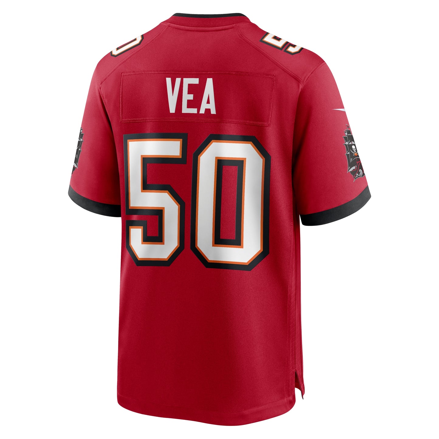 Tampa Bay Buccaneers Vita Vea Red Game Jersey JS7565