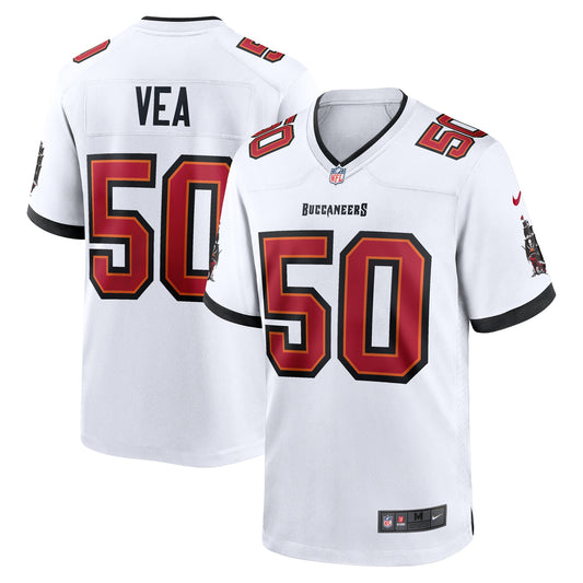Tampa Bay Buccaneers Vita Vea White White Game Jersey JS2203