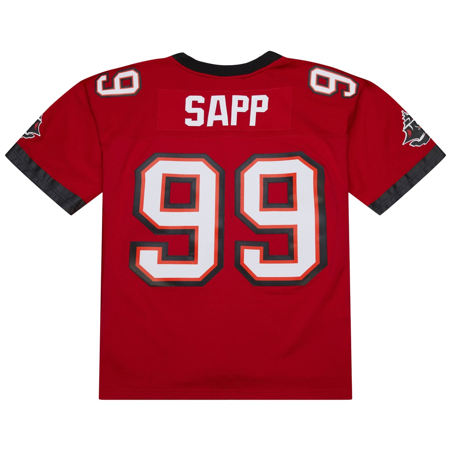 Tampa Bay Buccaneers Warren Sapp Mitchell & Ness Red 2002 Legacy Jersey JS7798