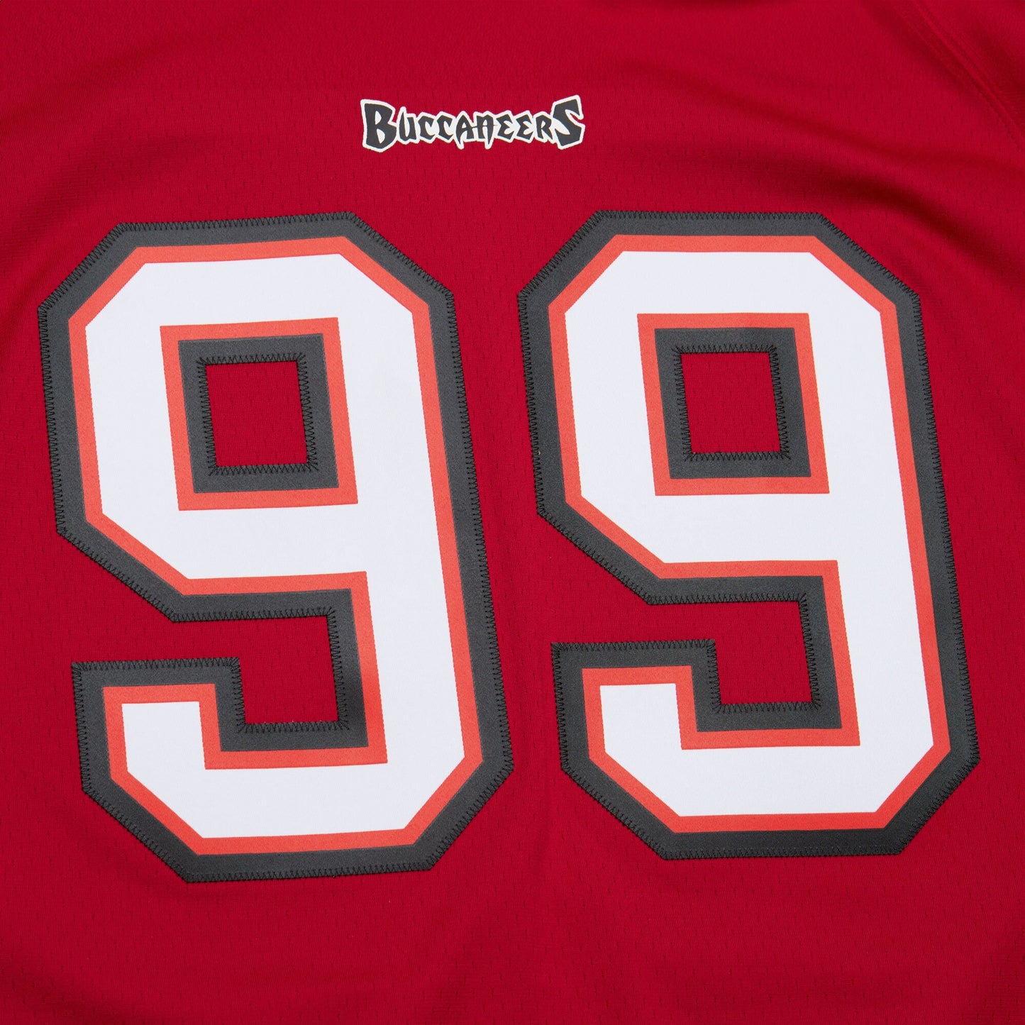 Tampa Bay Buccaneers Warren Sapp Mitchell & Ness Red 2002 Legacy Jersey JS7798