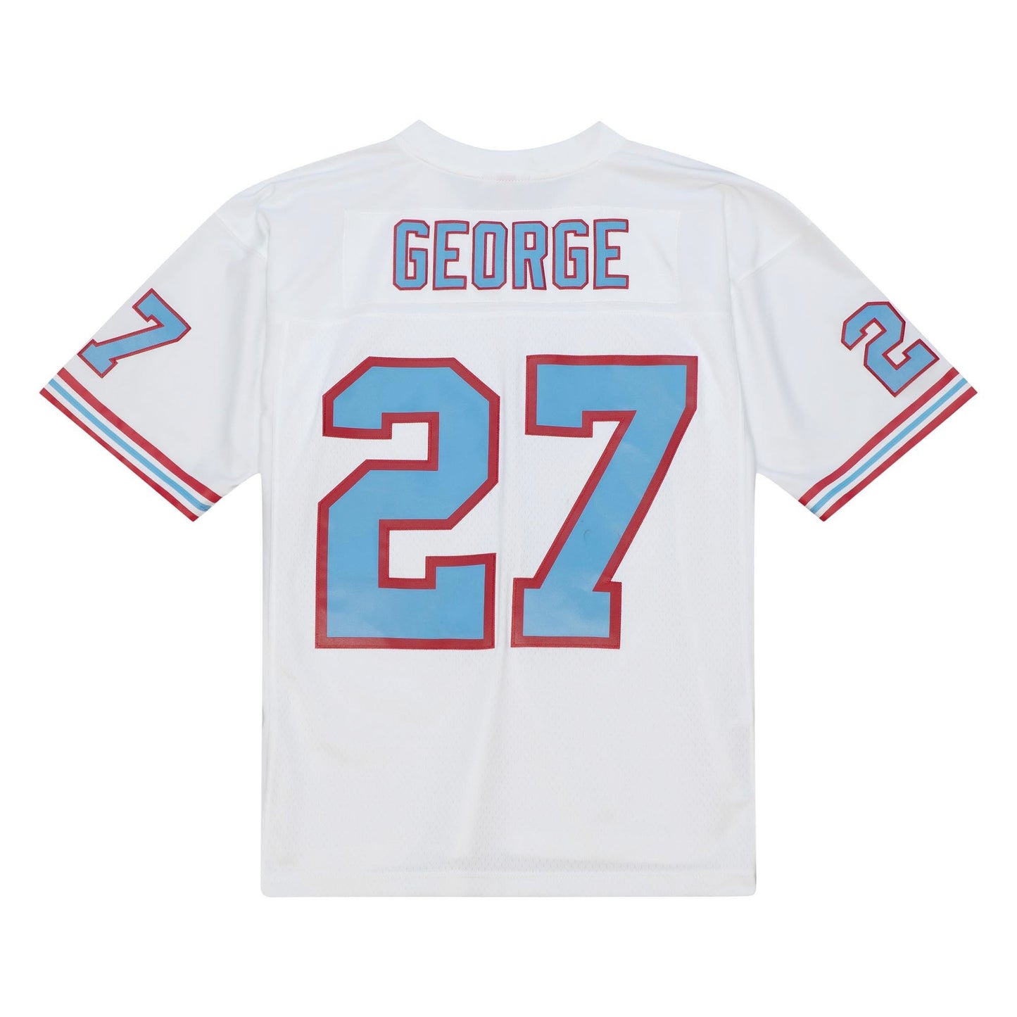 Tennessee Oilers Eddie George Mitchell & Ness White Legacy Jersey JS1624