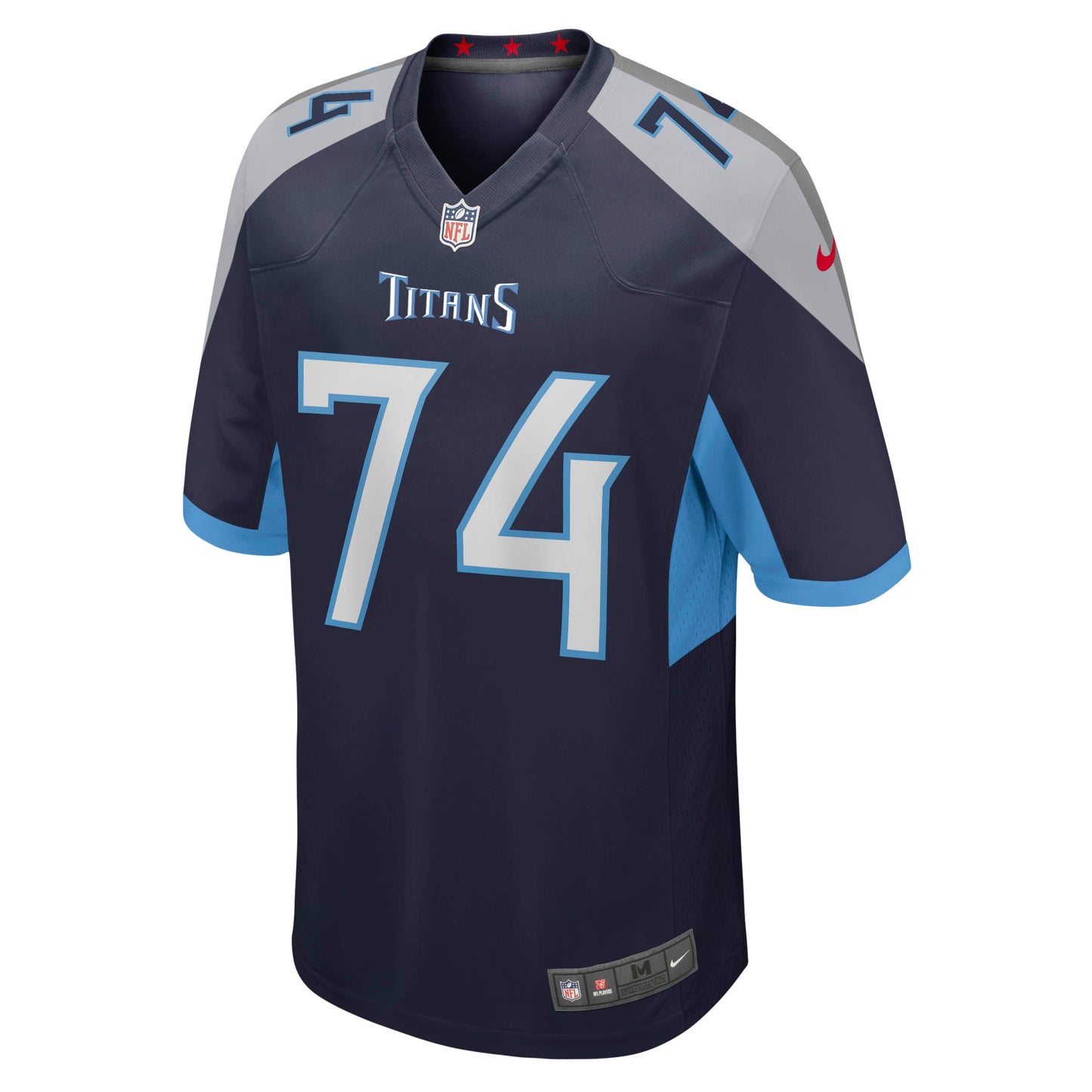 Tennessee Titans Bruce Matthews Navy Retired Player Jersey JS3477