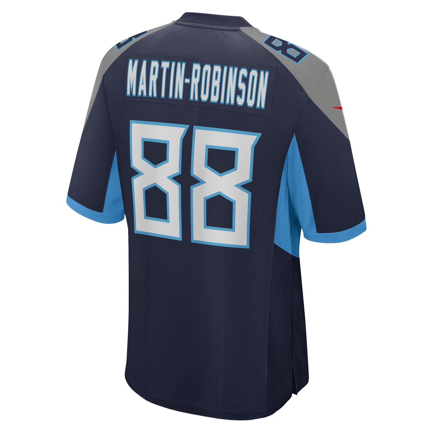 Tennessee Titans David Martin-Robinson Navy Game Jersey JS1380